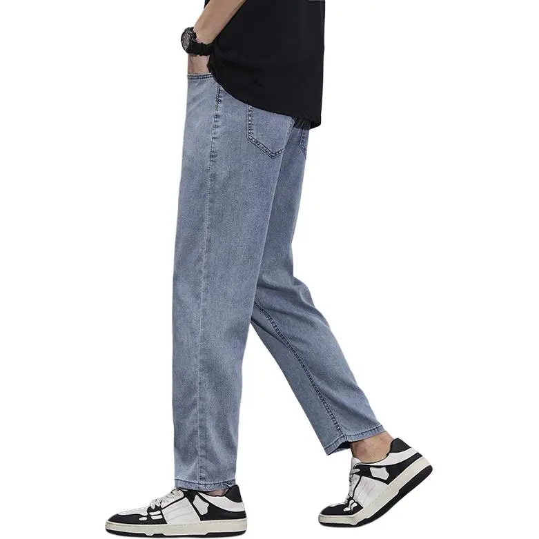 PIERRE CARDIN Jeans Men Light Gray Blue-5