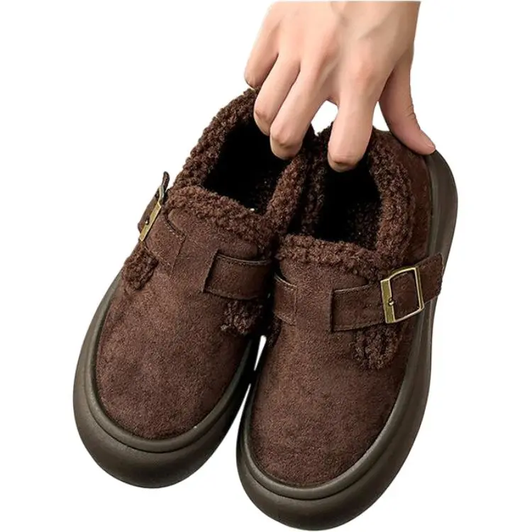 Yamada Hyakuju Home Slippers Brown Khaki Camel-1