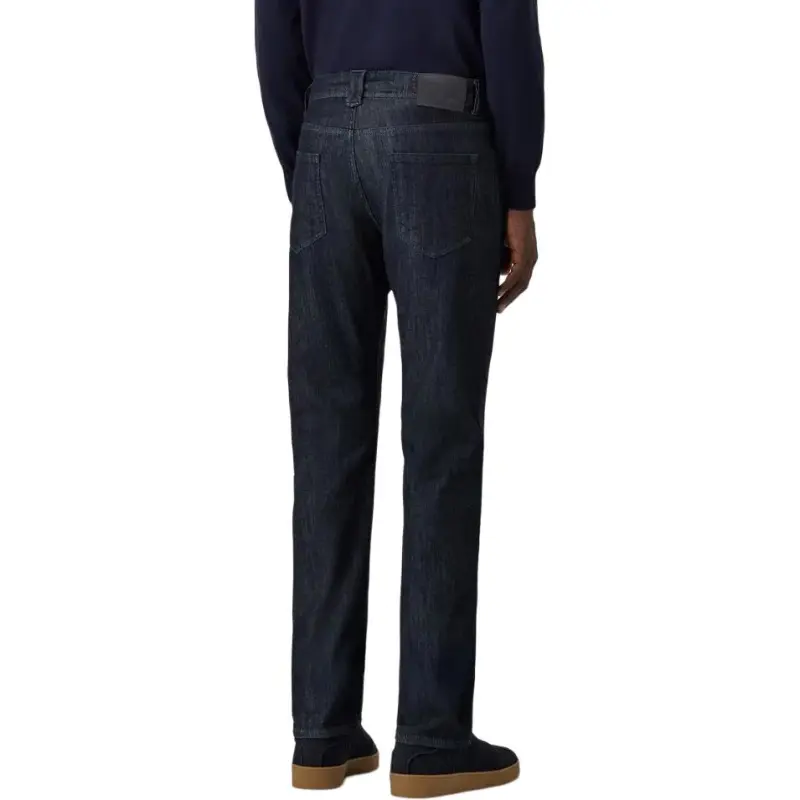 Canali Jeans Men Dark Blue-3