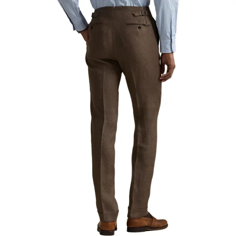 Polo Ralph Lauren Suit Trouser Men's Mocha-3