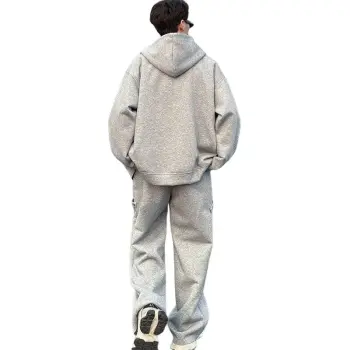 ACUOD BY CHANU Sweatshirt Set Unisex Gray