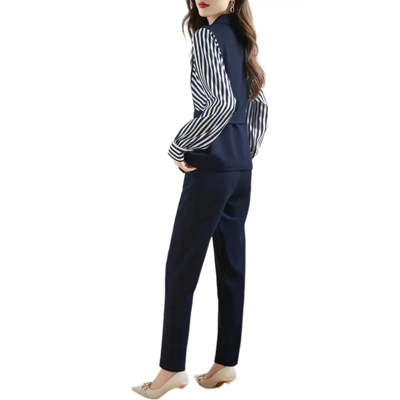 XWI Casual Suit Women's Navy Blue-1