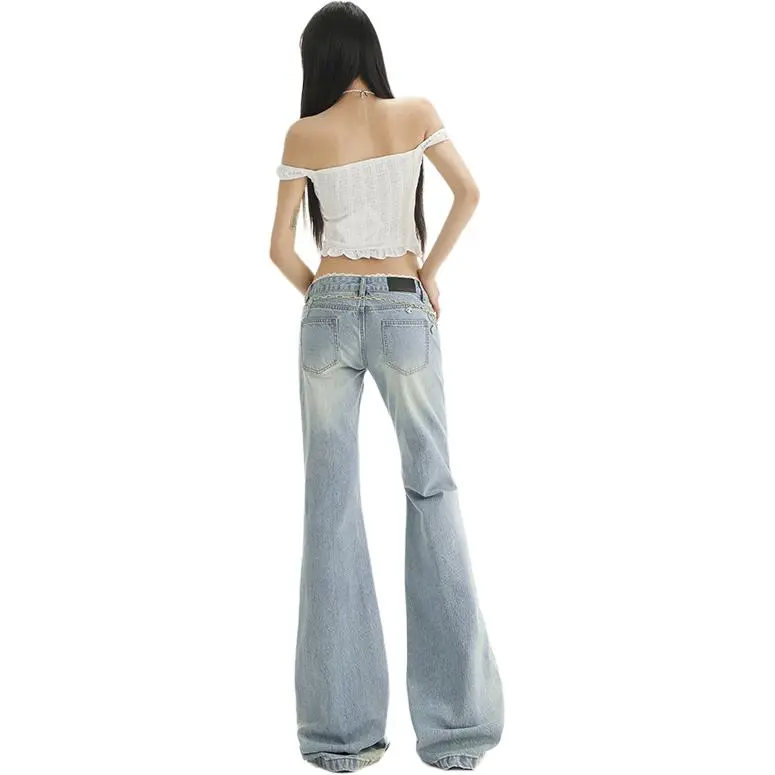 Kazakhstan Jeans Women's Light Blue-2