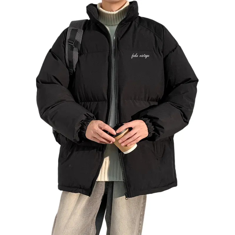 FAKE VINTAGE Puffer Jacket Unisex-13