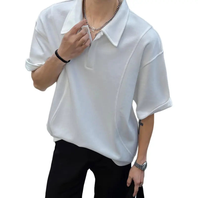 PAINT STAIN Polo Shirts Unisex-5