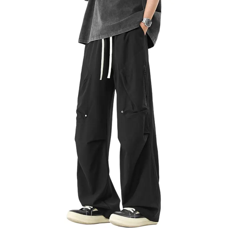 BENGEN Casual Pants Unisex-5