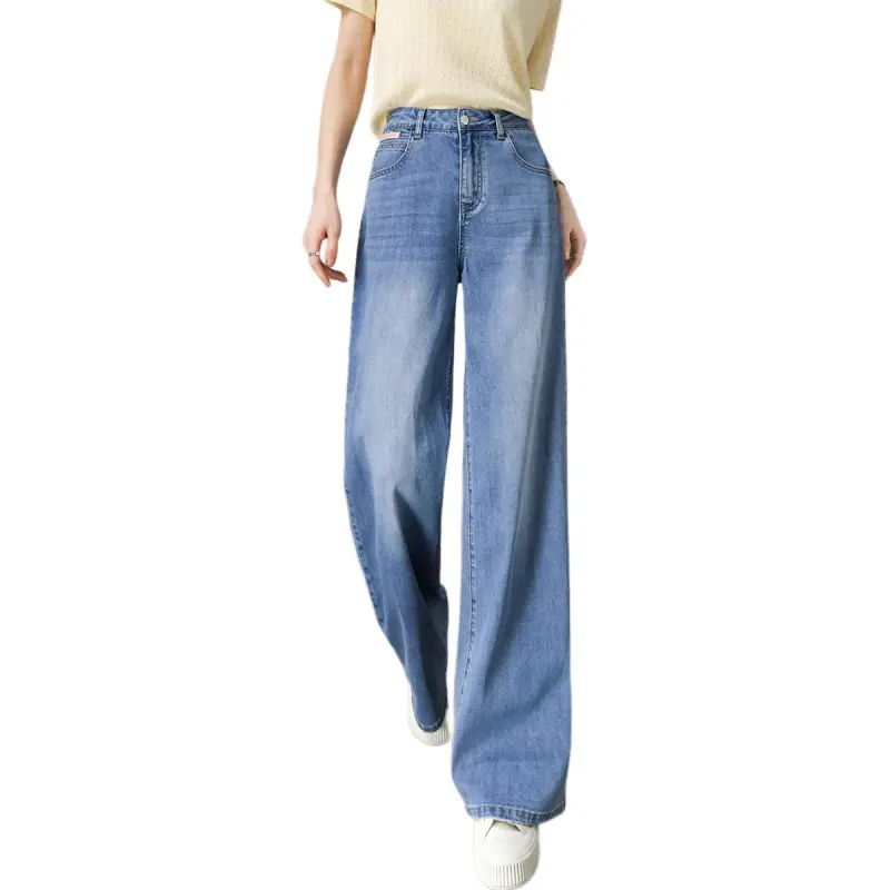 Weixi Jeans Women's Jade Sea Blue-6