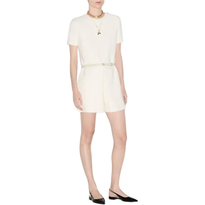 GUCCI SS24 Jumpsuit Women's Ivory-1