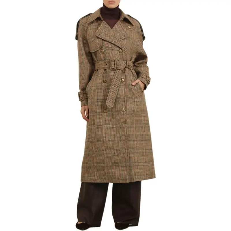 Zimmermann FW24 Trench Coat Women's Brown-2