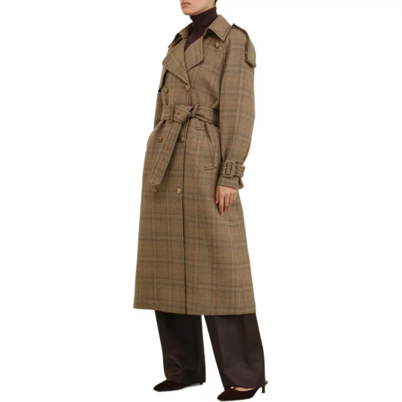 Zimmermann FW24 Trench Coat Women's Brown-5