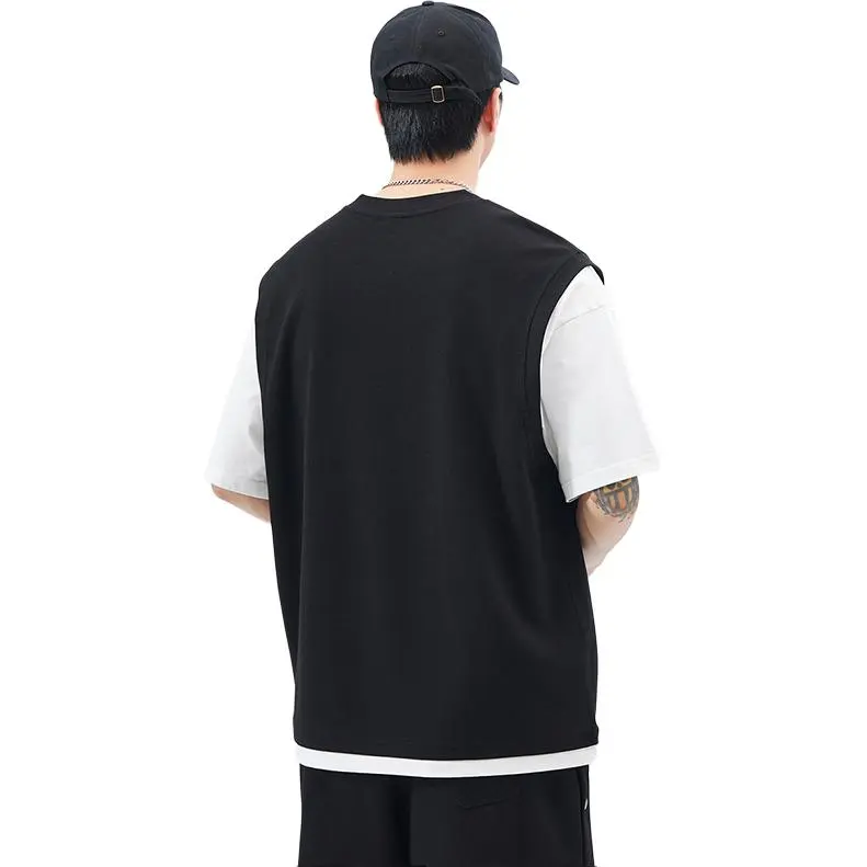 FAIRWHALE T Shirts Unisex Black/White-1
