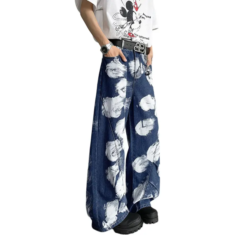 WARNING LIGHT Jeans Unisex-2