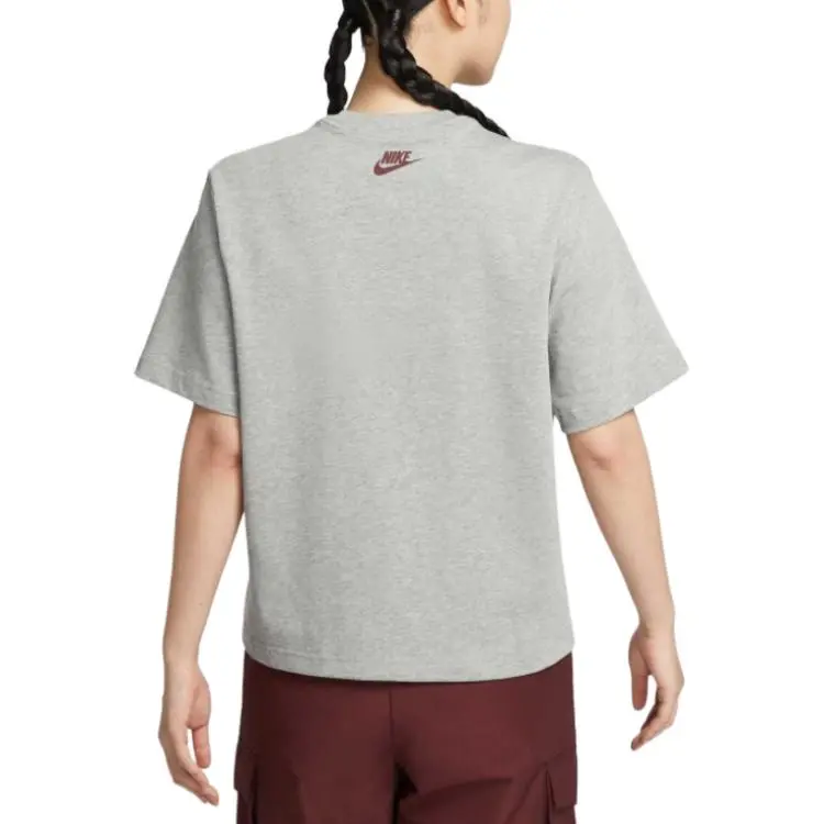 Nike Sportswear Regular T Shirt Women's Gray-1