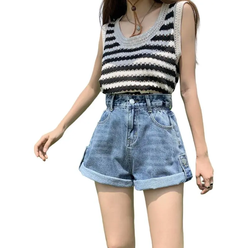 The New Age Family Denim Shorts Women's-4