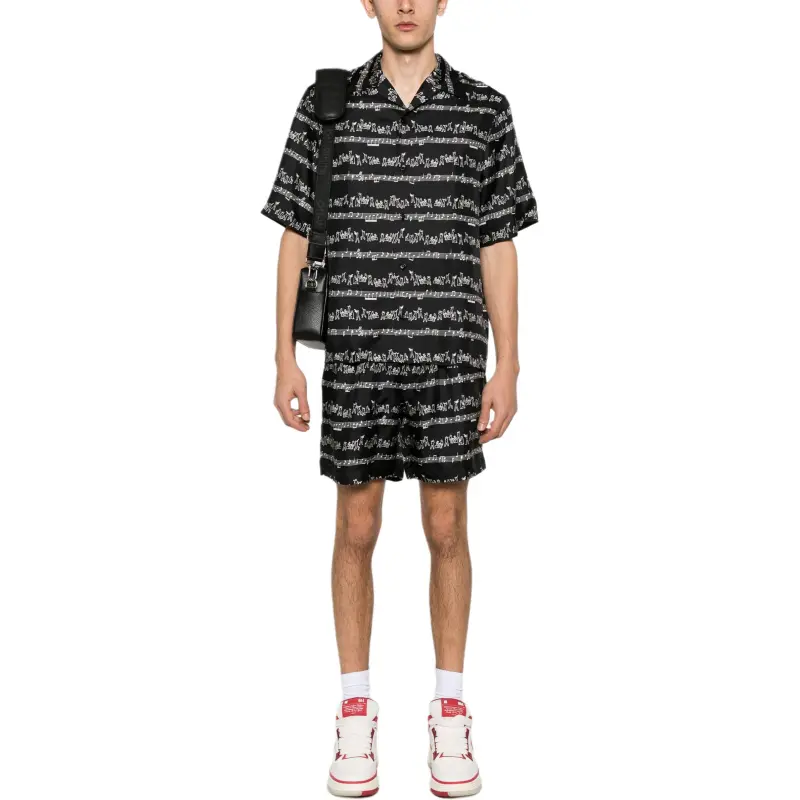 AMIRI Jazz Band Bowling Shirt-1