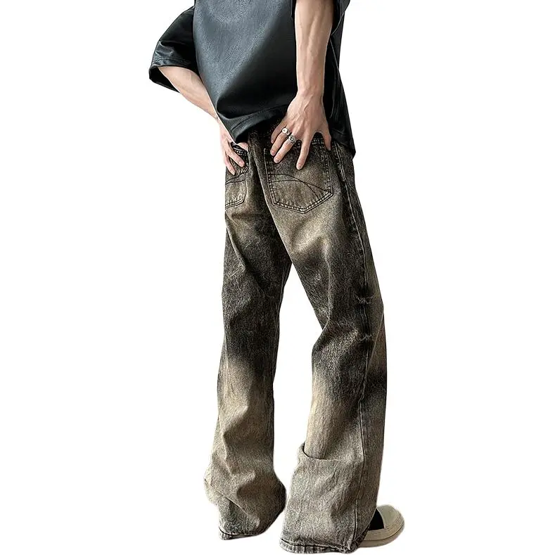 TONYKRZ Jeans Unisex Yellow Mud-1