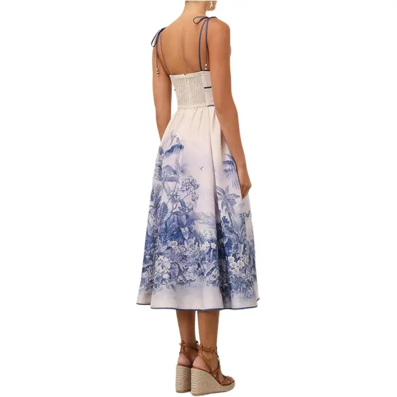 Zimmermann Wylie Floral Printed Picnic Dress-3
