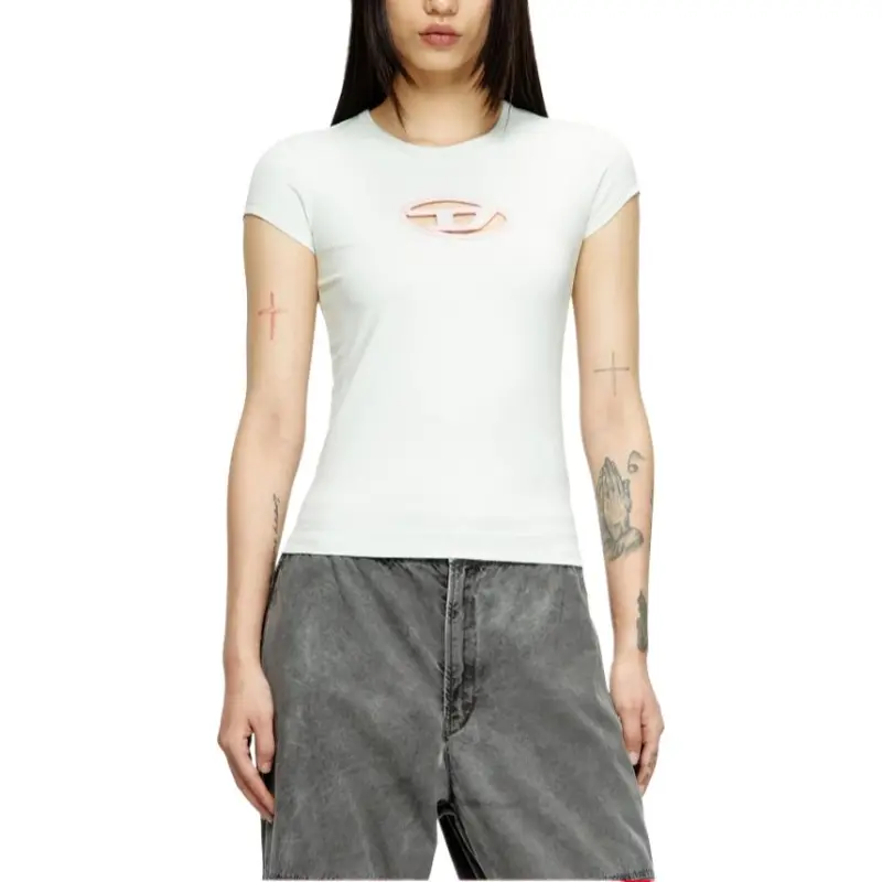 DIESEL OVAL D Series FW25 T Shirt Women's-1
