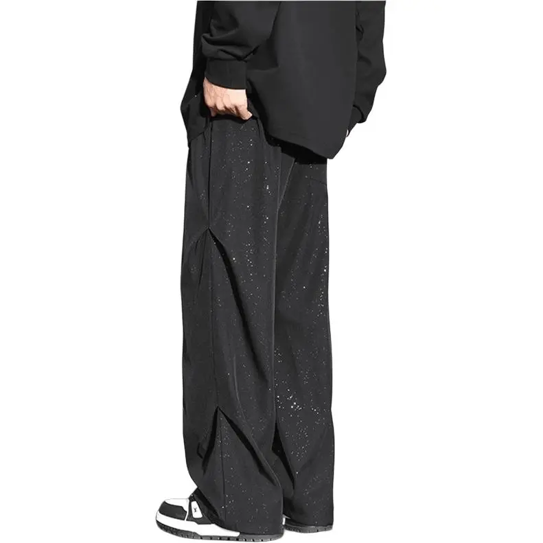 NOWSTIME Casual Pants Unisex Extreme Night Black-1