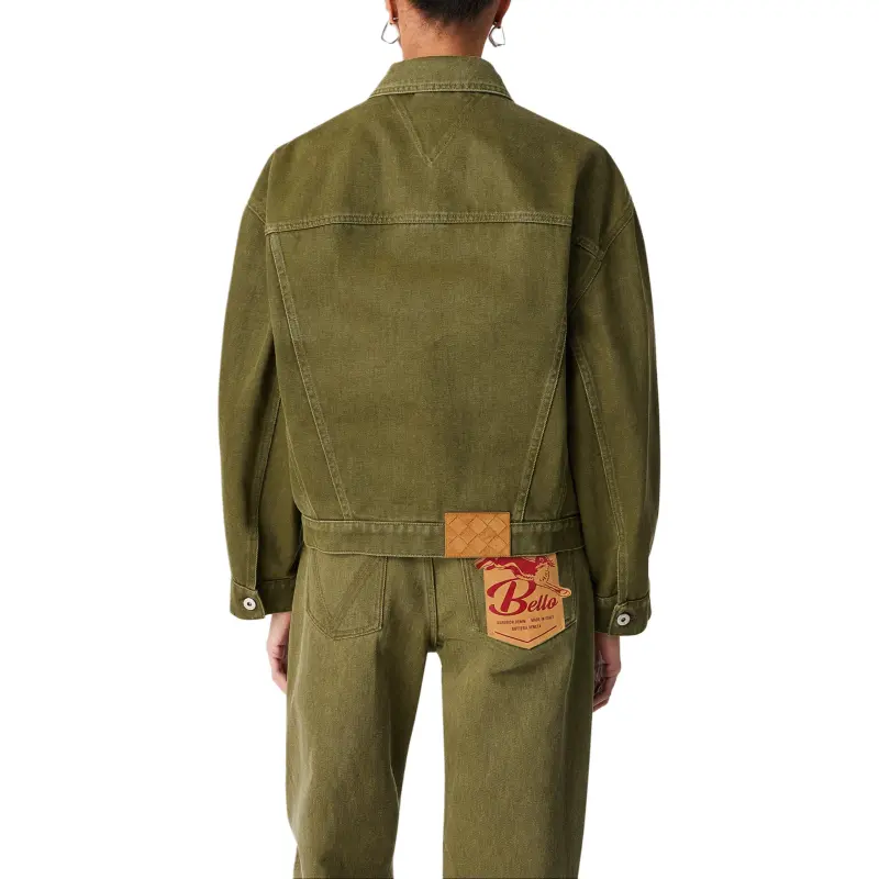 Bottega Veneta SS25 Jackets & Coats Women's Olive Green-1