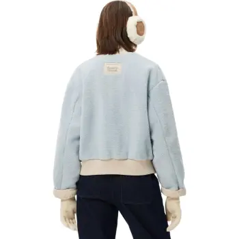 Teenie Weenie Cropped Coats Women's Light Blue
