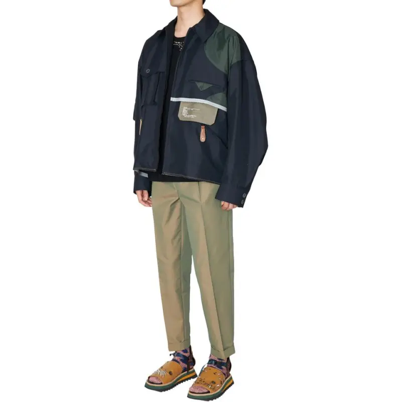 KOLOR Zip up Shirt Jacket-2