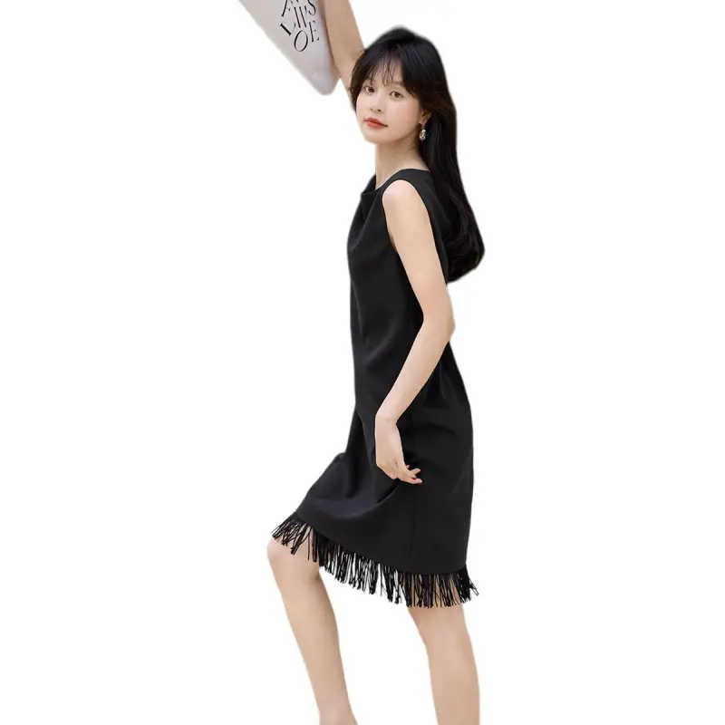 Mo Han Yi Mei Sleeveless Dress Women's-4