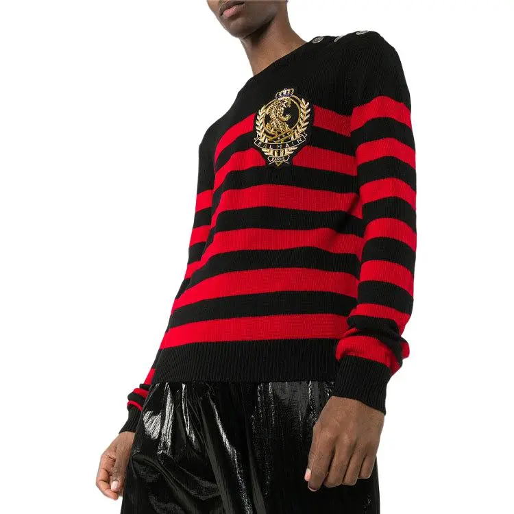 BALMAIN Sweaters Men Red-2