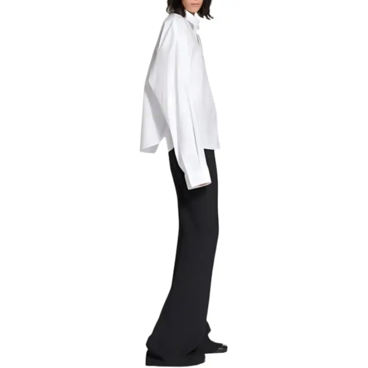 Balenciaga FW25 Shirt Regular Fit Women's White-5