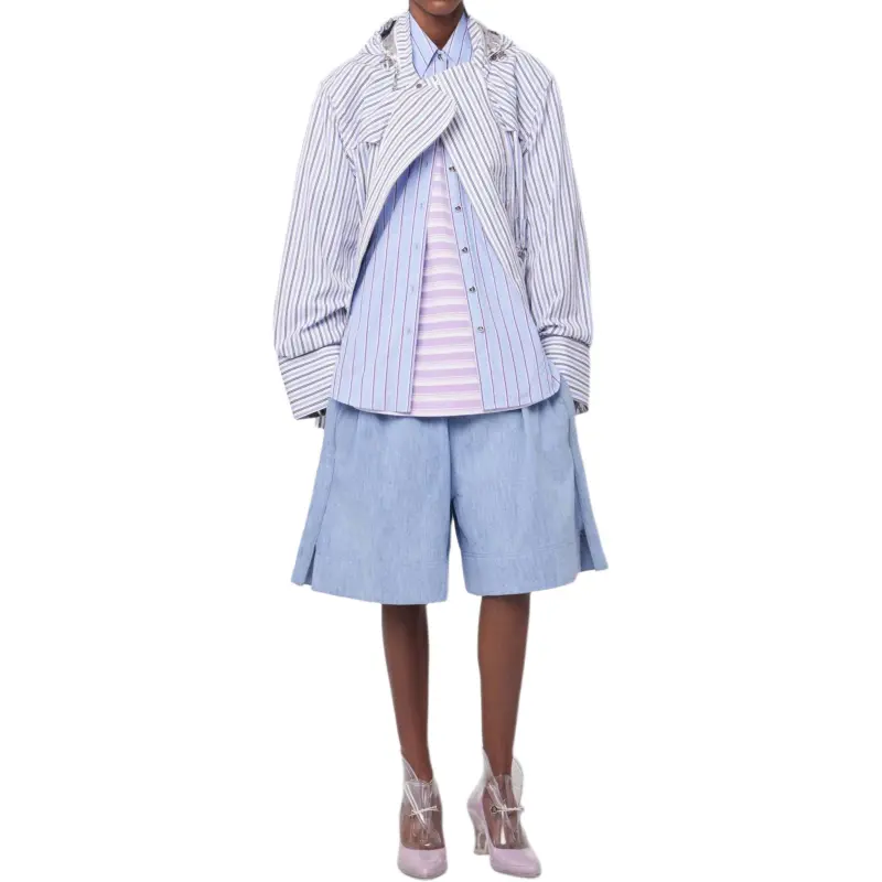 Paco Rabanne Striped Hooded Jacket-2