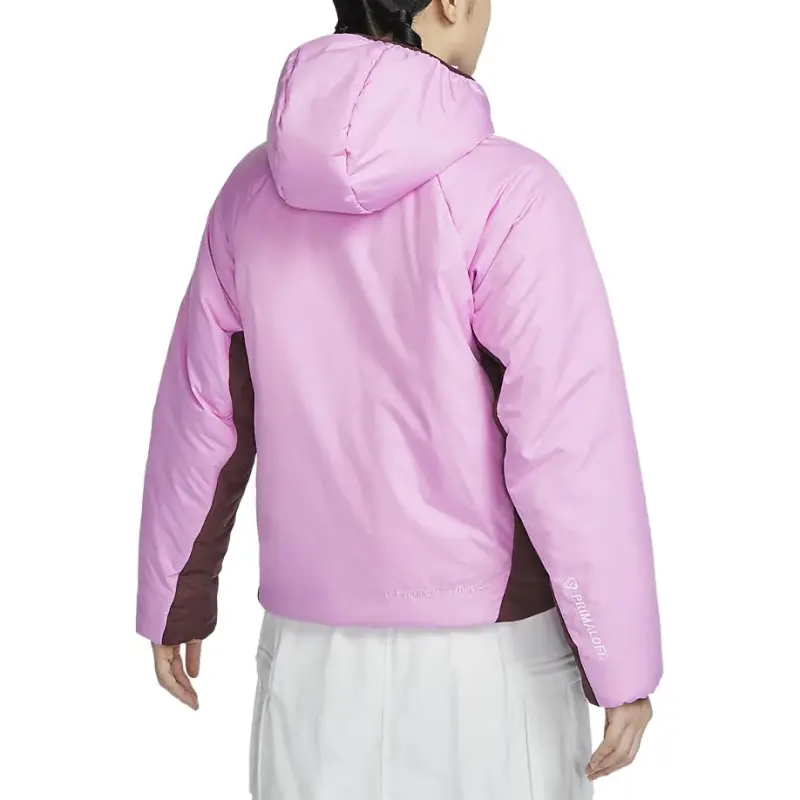 Nike THERMA FIT ADVACG Collection 'Rope De Dope' Puffer Jacket Women's Yang Zhang Pink-2