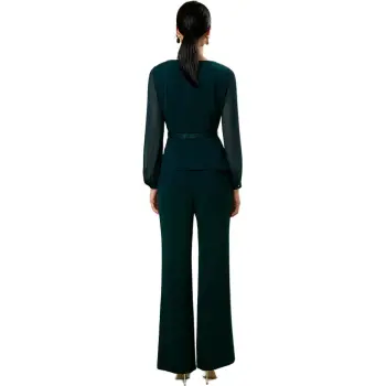 BBLLUUEE Casual Suit Women's Turquoise