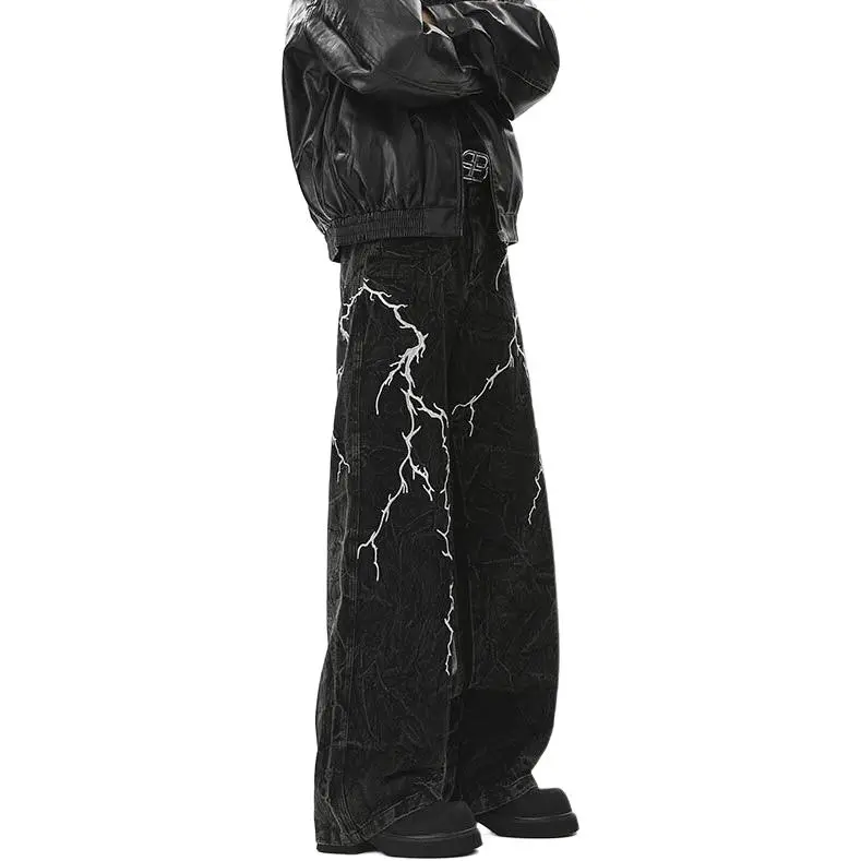 DARK HORSE Jeans Unisex Black-3