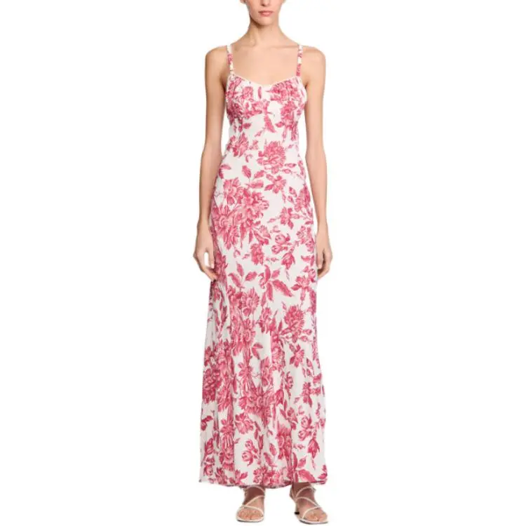 Sandro Floral print Maxi Dress-1