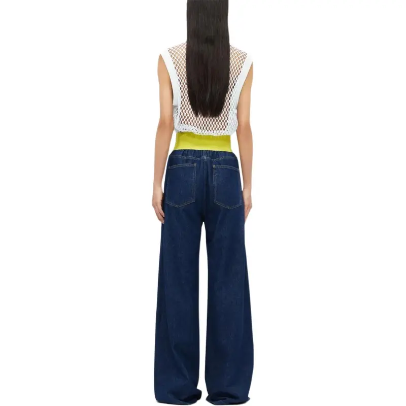 MSGM Wide leg Jeans-2