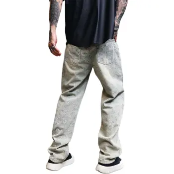 SONGS ALONG Jeans Unisex Blue