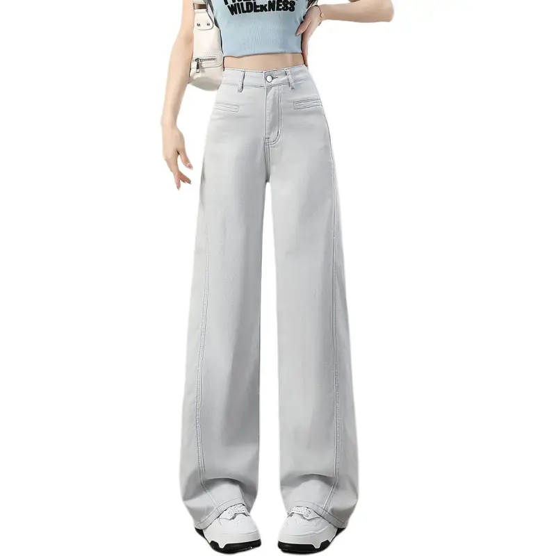 Weixi Jeans Women's Meteorite Gray-6