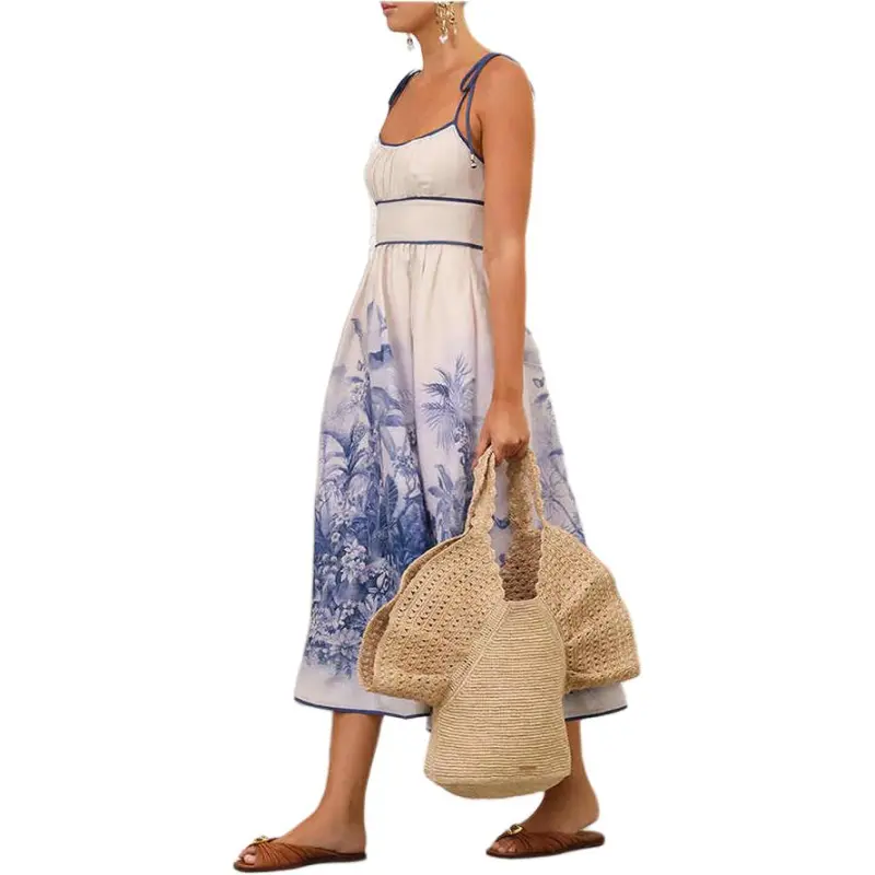Zimmermann Wylie Floral Printed Picnic Dress-4