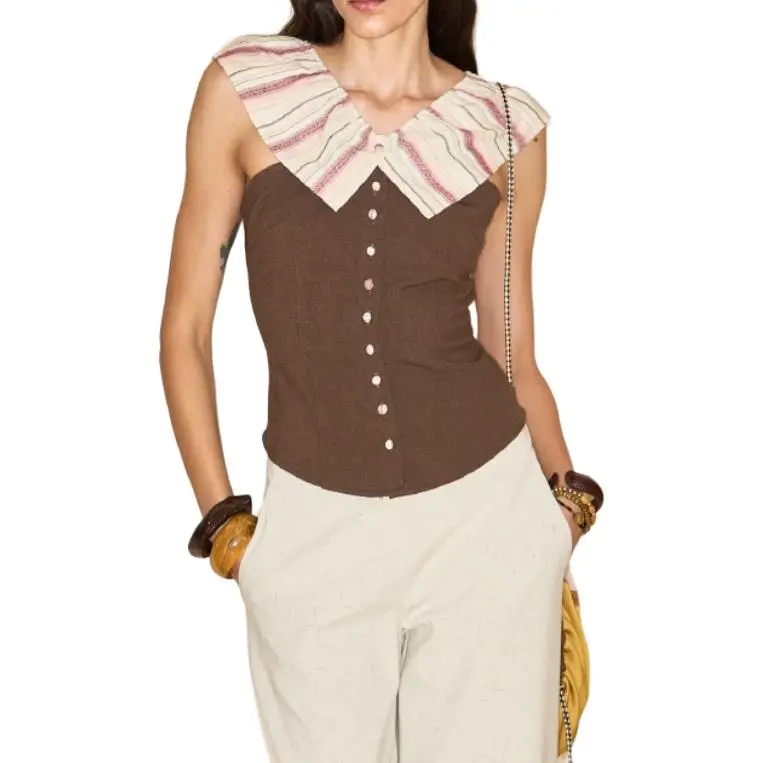 PALAVAS SS25 Strapless Top Women's-2