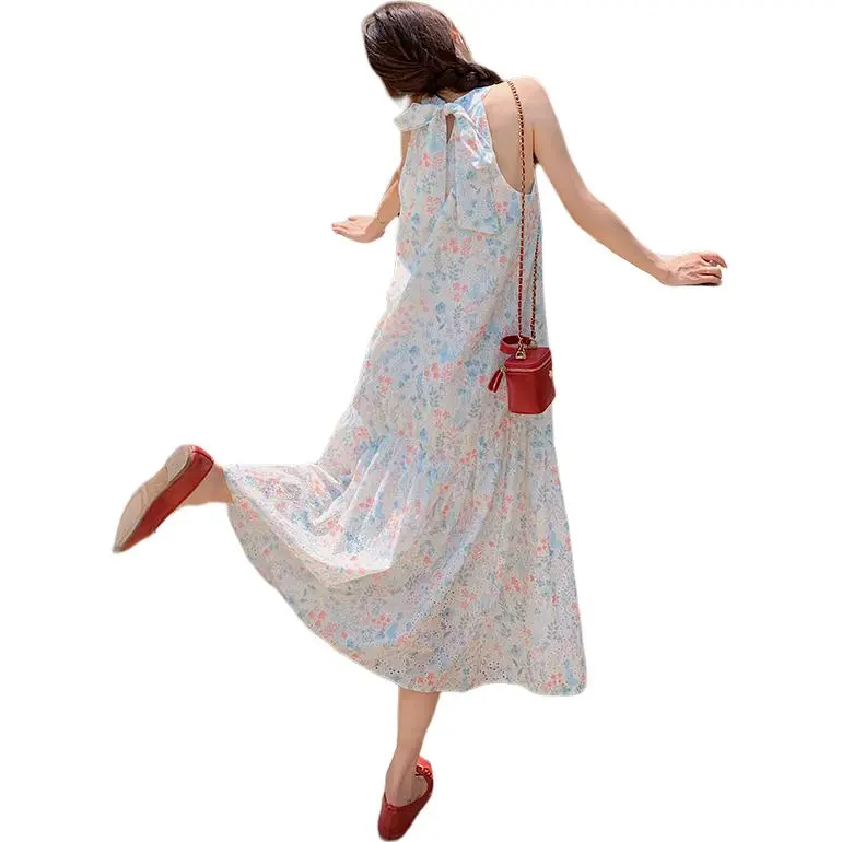 Fele.d Sleeveless Dress Women's Image Color-2