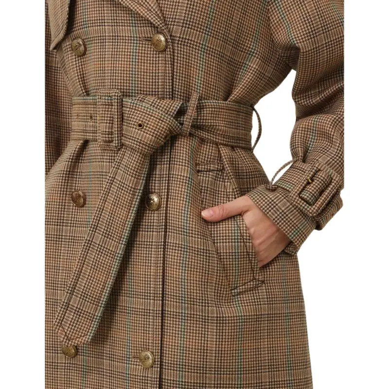 Zimmermann FW24 Trench Coat Women's Brown-6