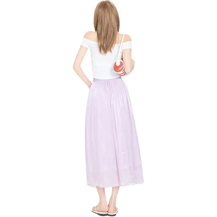 Kazakhstan Casual Long Skirt Women's-5