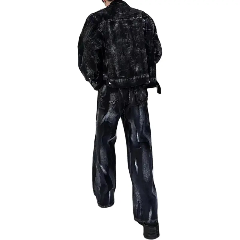 HLPT Jeans Unisex Black-1