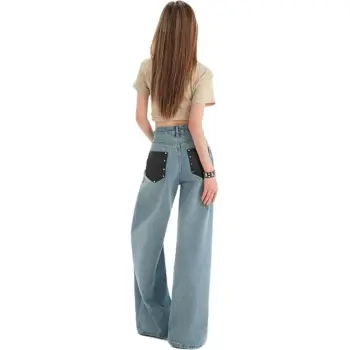 Ordifen Jeans Women's Turkish Blue