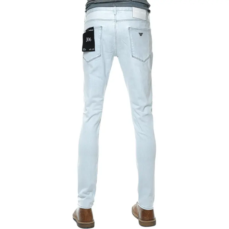 EMPORIO ARMANI EA SS25 Jeans Men's Light Blue-3