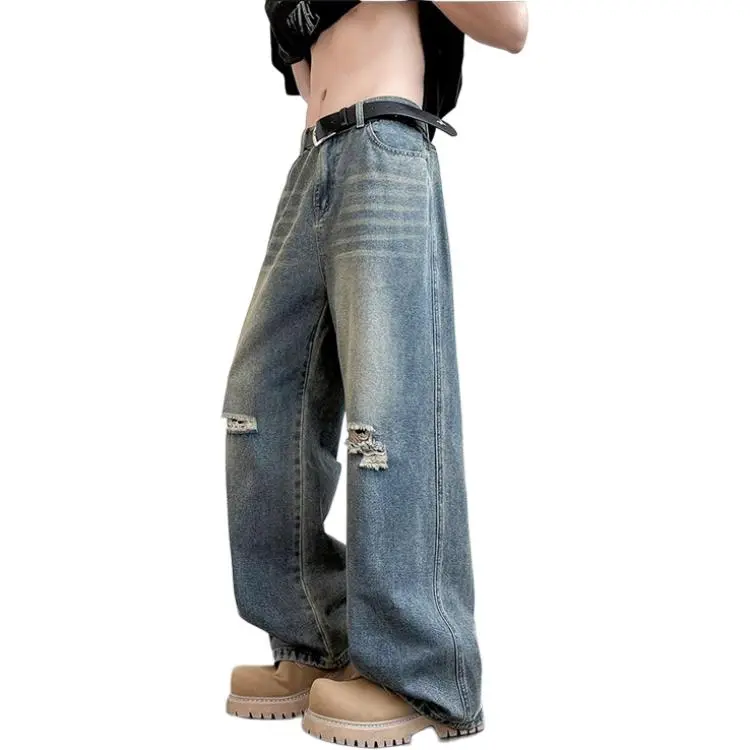BENGEN Jeans Unisex-6