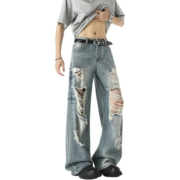 YOFVV Jeans Unisex Blue-6