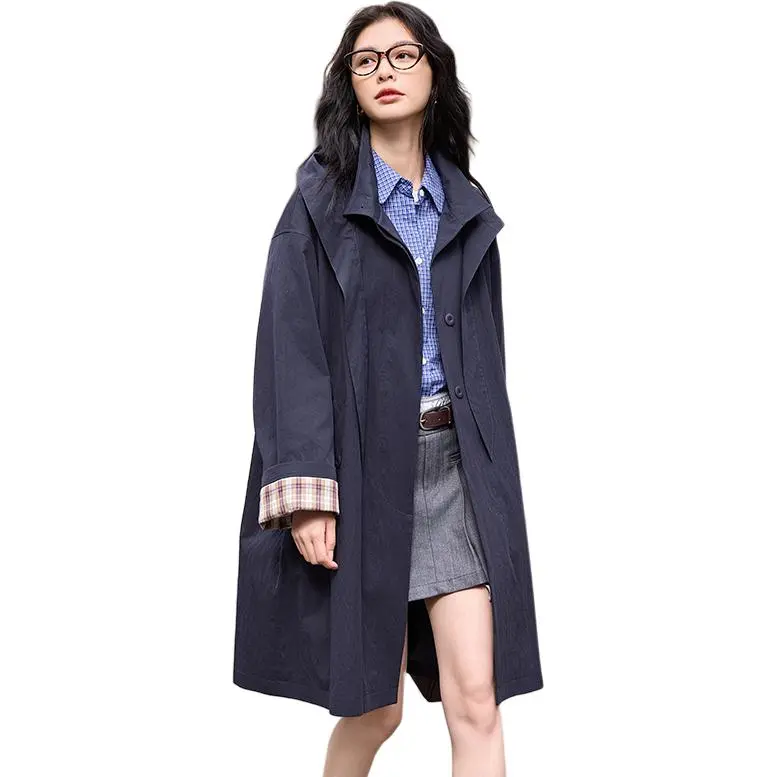 Yi Mengyuan Trench Coat Women's-0