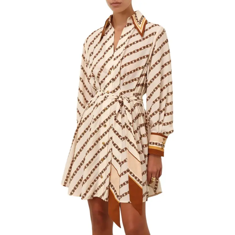 Zimmermann Tuck Shirt Mini Dress-2