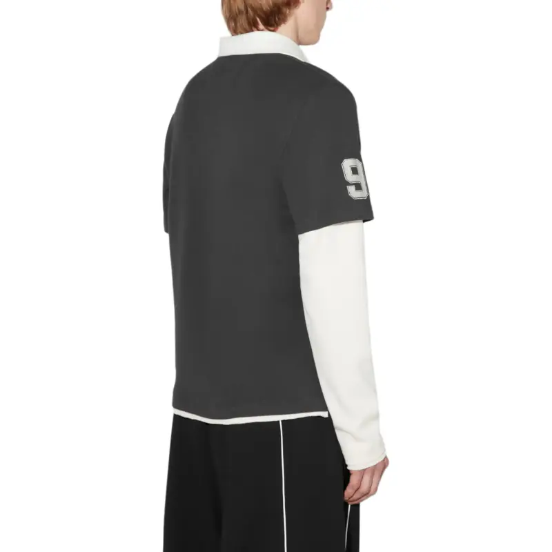 Misbhv Forever Double Layered Polo Shirt-1